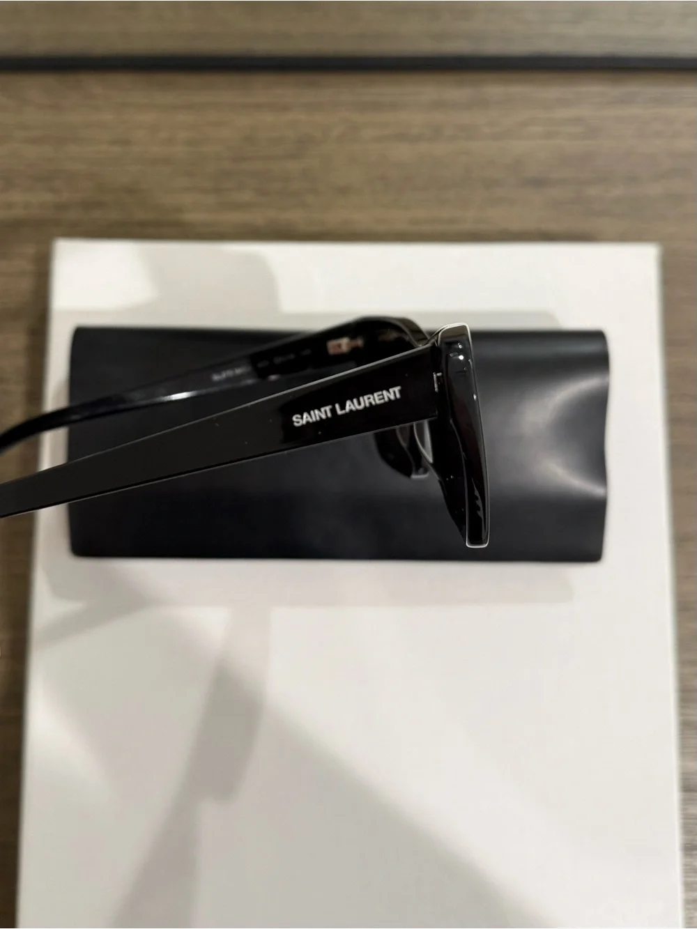 Saint Laurent Black Cat Eye Sunglasses - SL 276 MICA